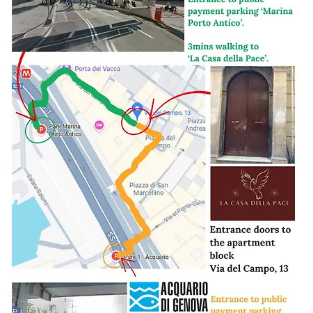 Apartment La Casa Della Pace Genua